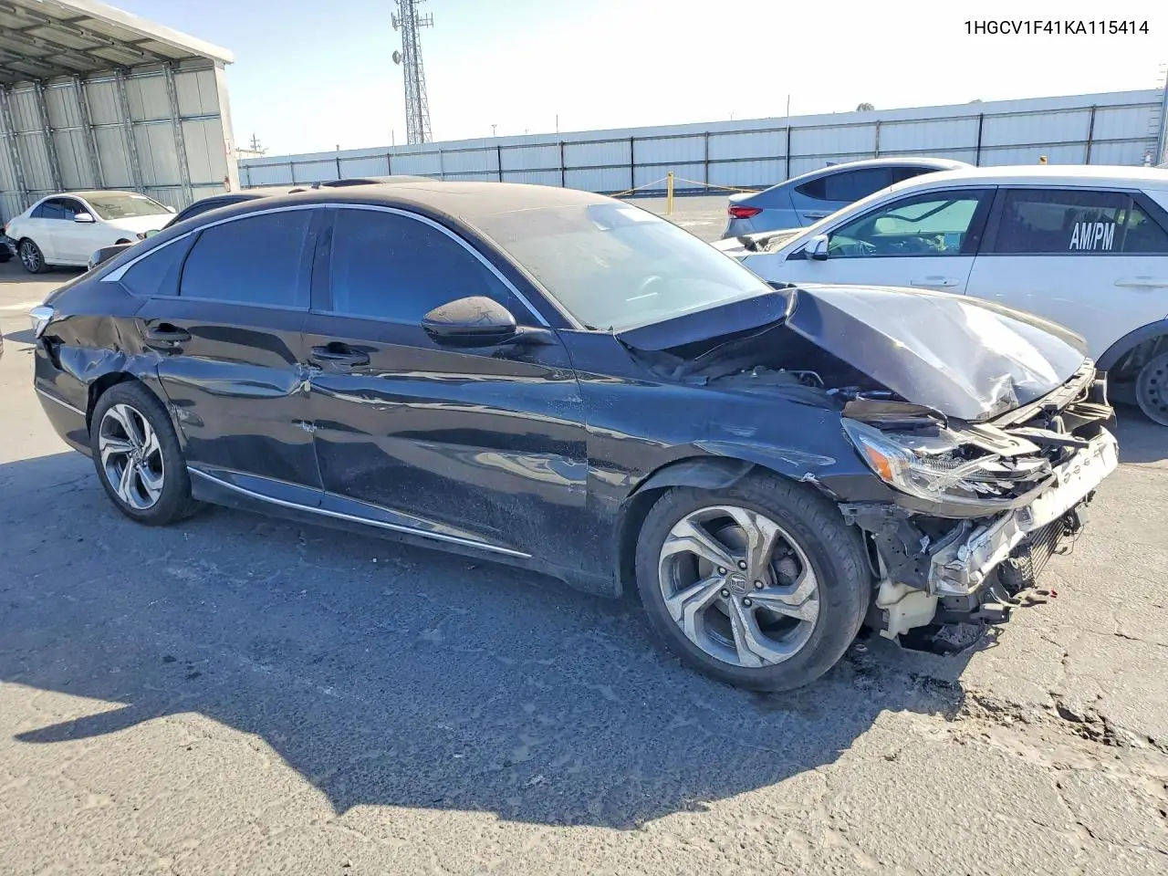 2019 HONDA ACCORD VIN 1HGCV1F41KA115414 — фото 5