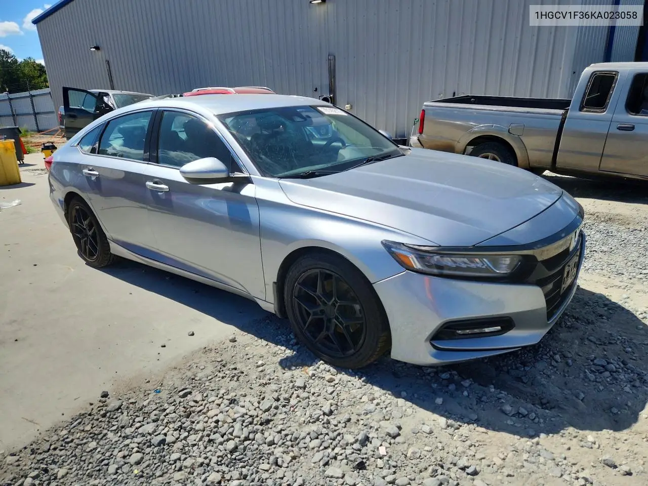 2019 HONDA ACCORD VIN 1HGCV1F36KA023058 — фото 4