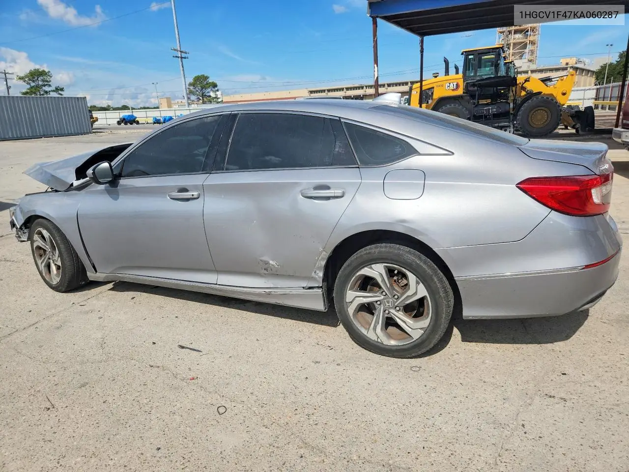 2019 HONDA ACCORD VIN 1HGCV1F47KA060287 — фото 2