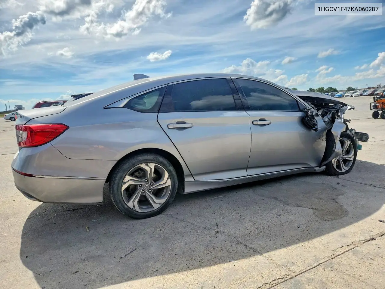 2019 HONDA ACCORD VIN 1HGCV1F47KA060287 — фото 3