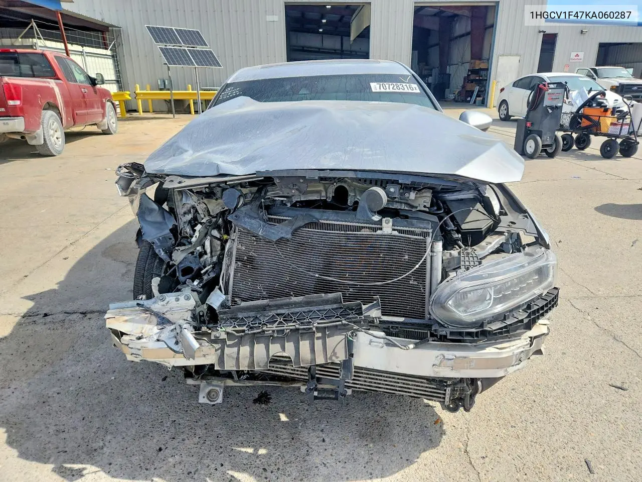 2019 HONDA ACCORD VIN 1HGCV1F47KA060287 — фото 5