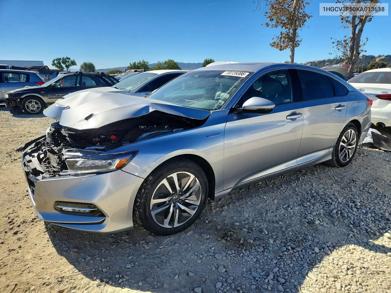 HONDA ACCORD 2019, VIN 1HGCV3F50KA013638
