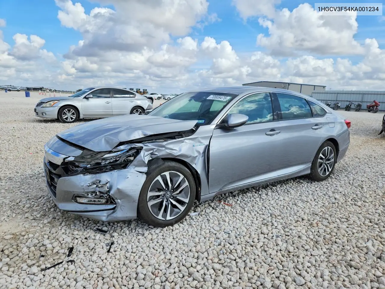 HONDA ACCORD 2019, VIN 1HGCV3F54KA001234