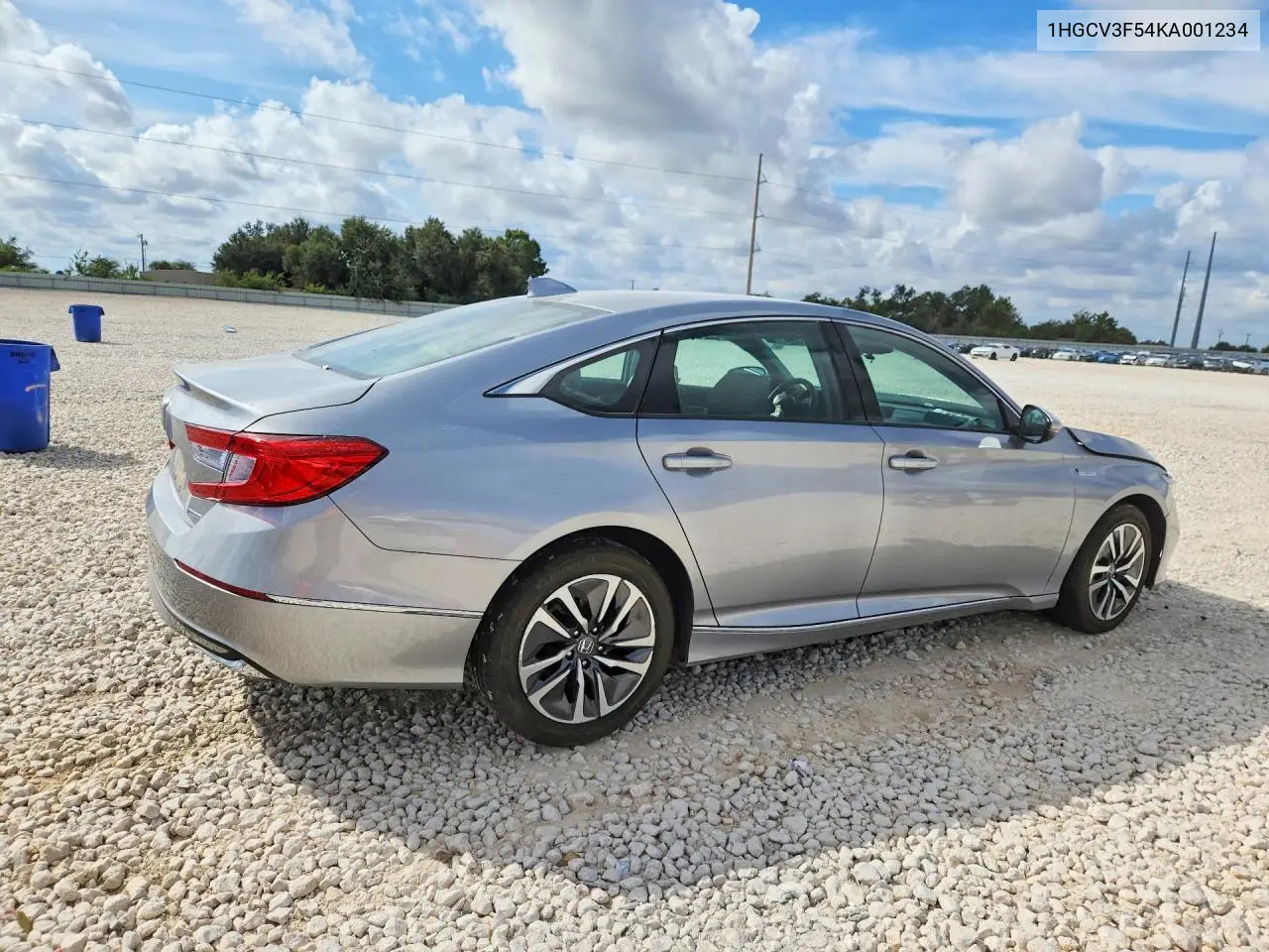 2019 HONDA ACCORD VIN 1HGCV3F54KA001234 — фото 3
