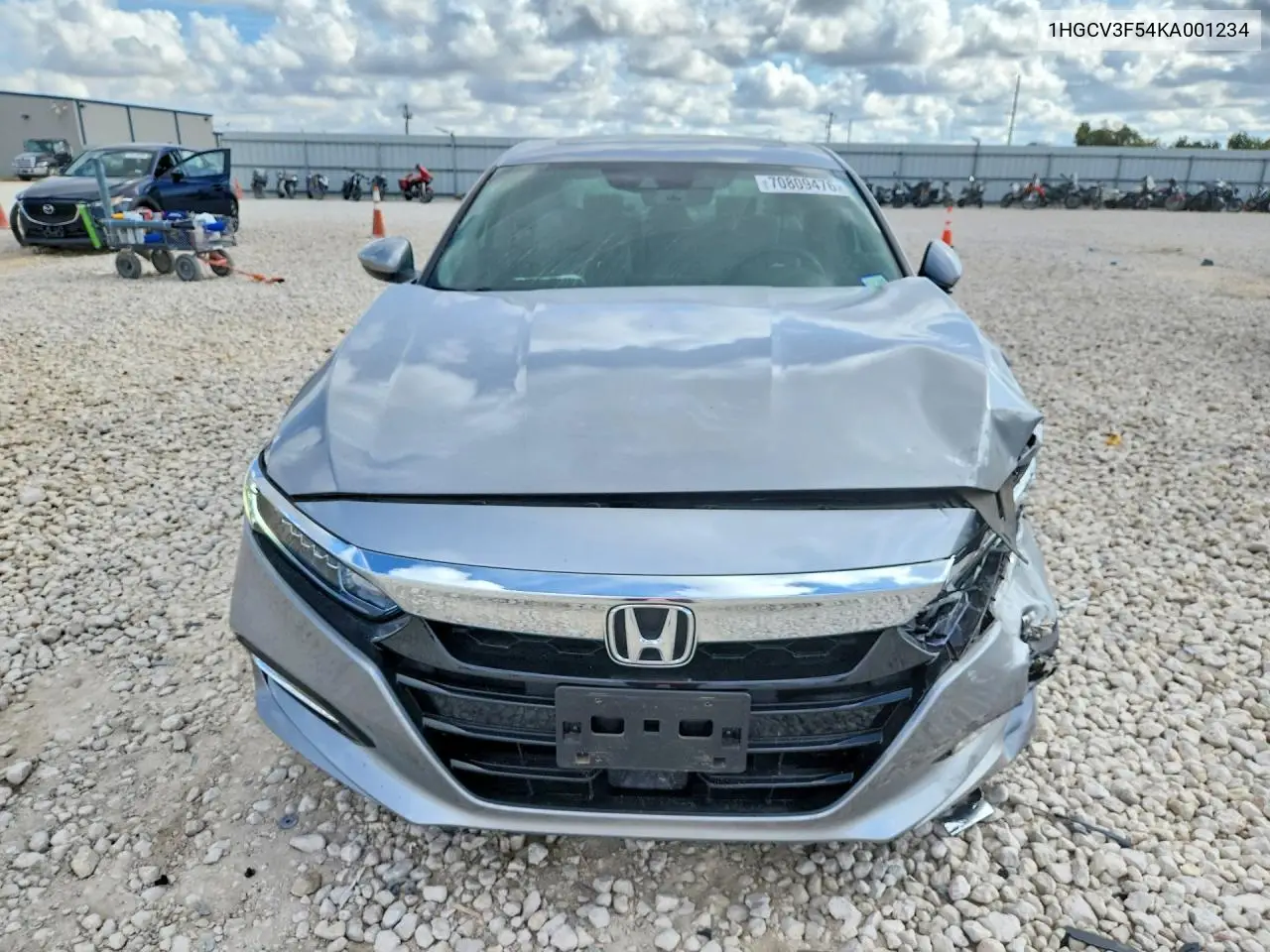 2019 HONDA ACCORD VIN 1HGCV3F54KA001234 — фото 5
