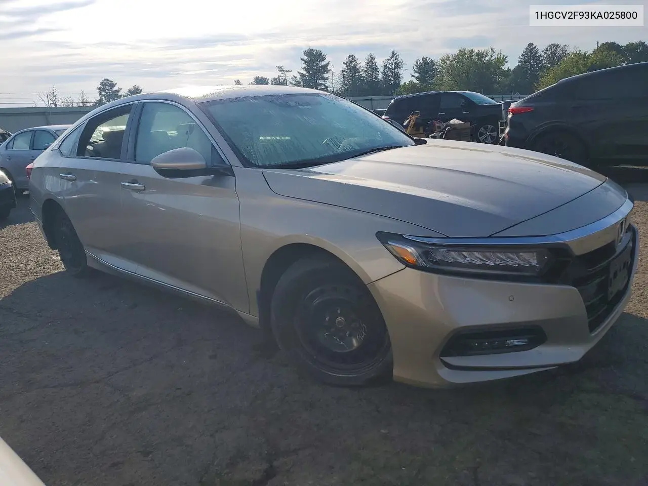 2019 HONDA ACCORD VIN 1HGCV2F93KA025800 — фото 4