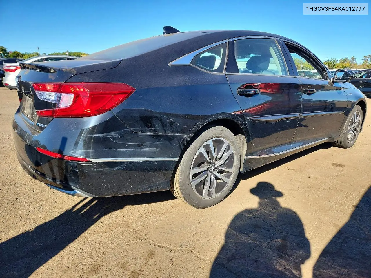 2019 HONDA ACCORD VIN 1HGCV3F54KA012797 — фото 3