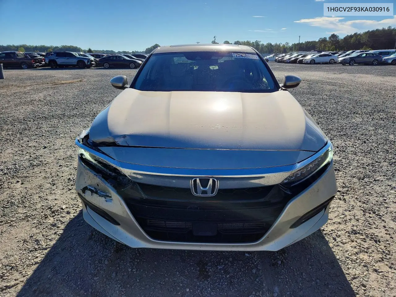 2019 HONDA ACCORD VIN 1HGCV2F93KA030916 — фото 5