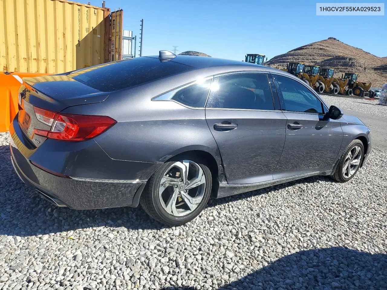 2019 HONDA ACCORD VIN 1HGCV2F55KA029523 — фото 3