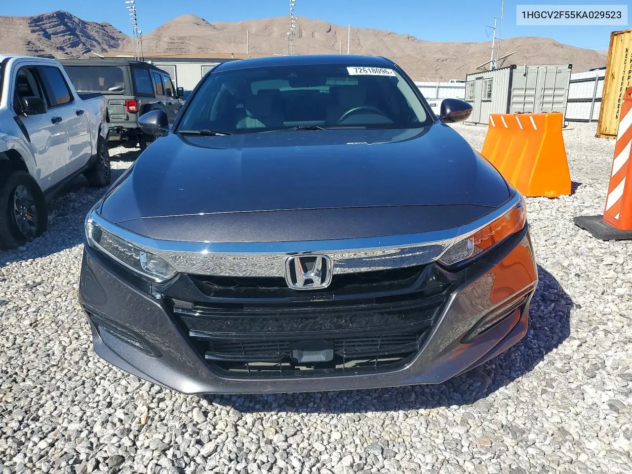 2019 HONDA ACCORD VIN 1HGCV2F55KA029523 — фото 5