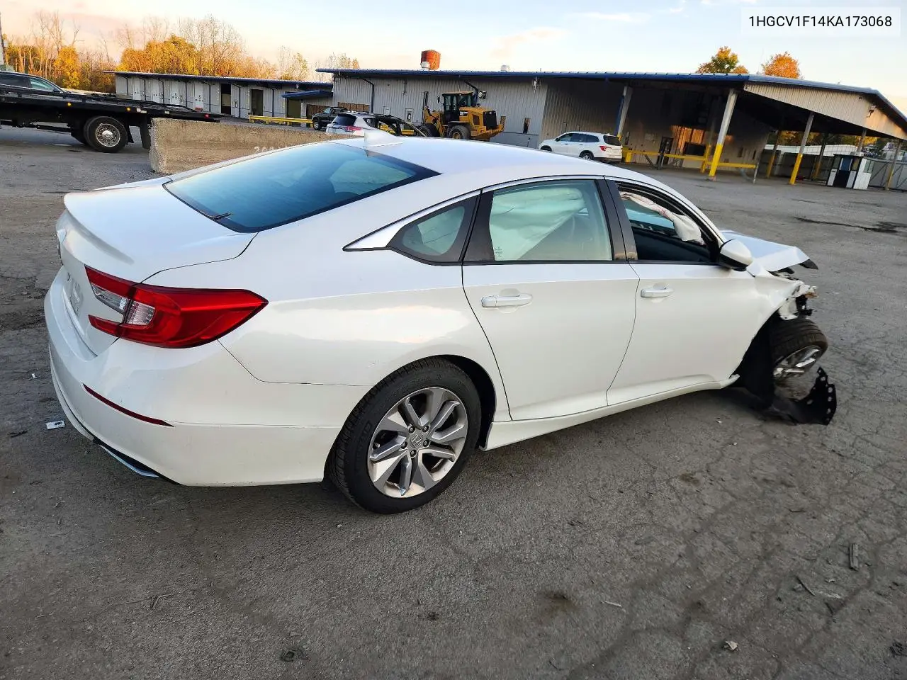 2019 HONDA ACCORD VIN 1HGCV1F14KA173068 — фото 3