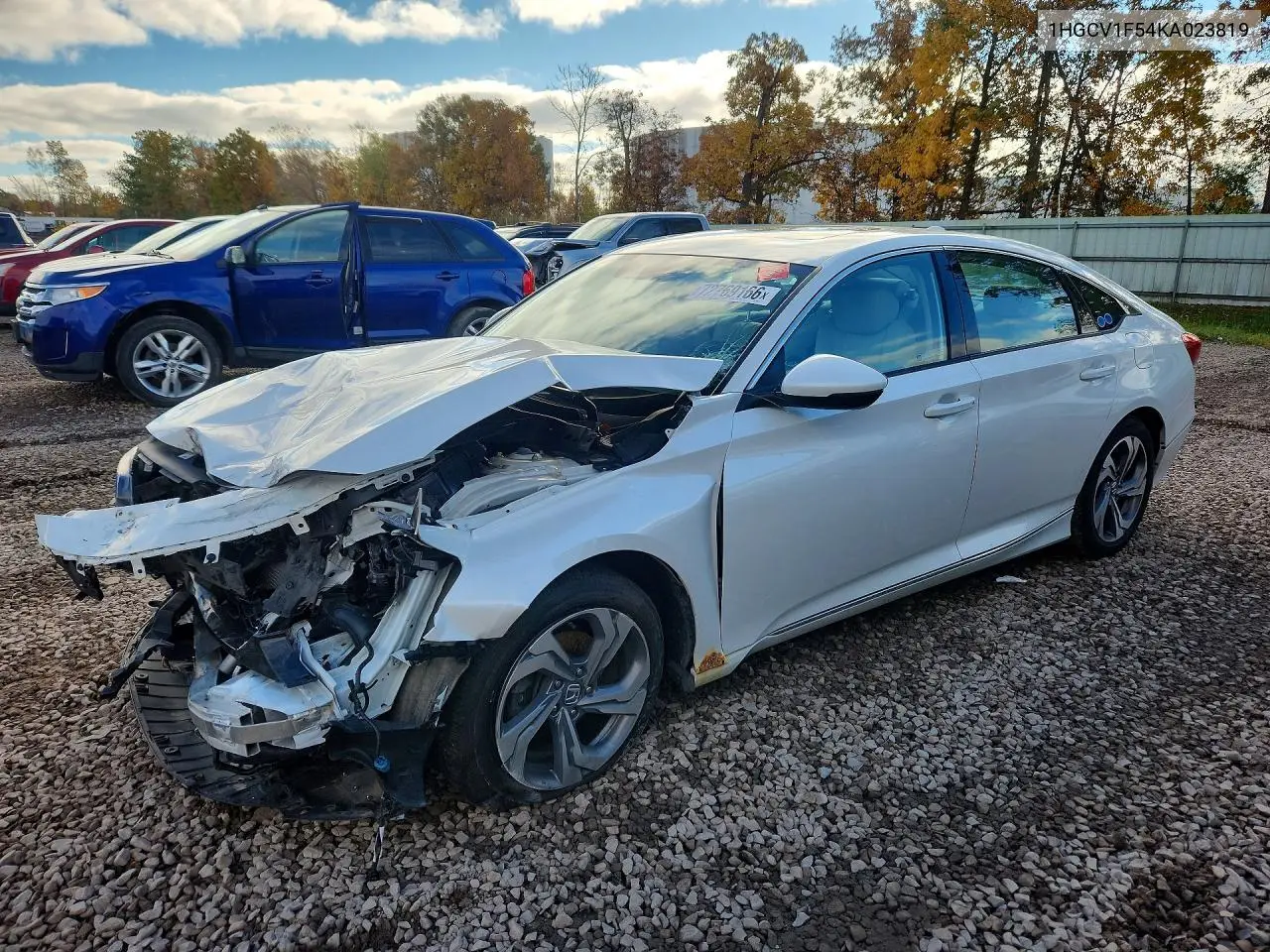 HONDA ACCORD 2019, VIN 1HGCV1F54KA023819