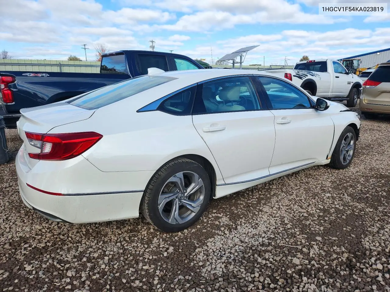 2019 HONDA ACCORD VIN 1HGCV1F54KA023819 — фото 3