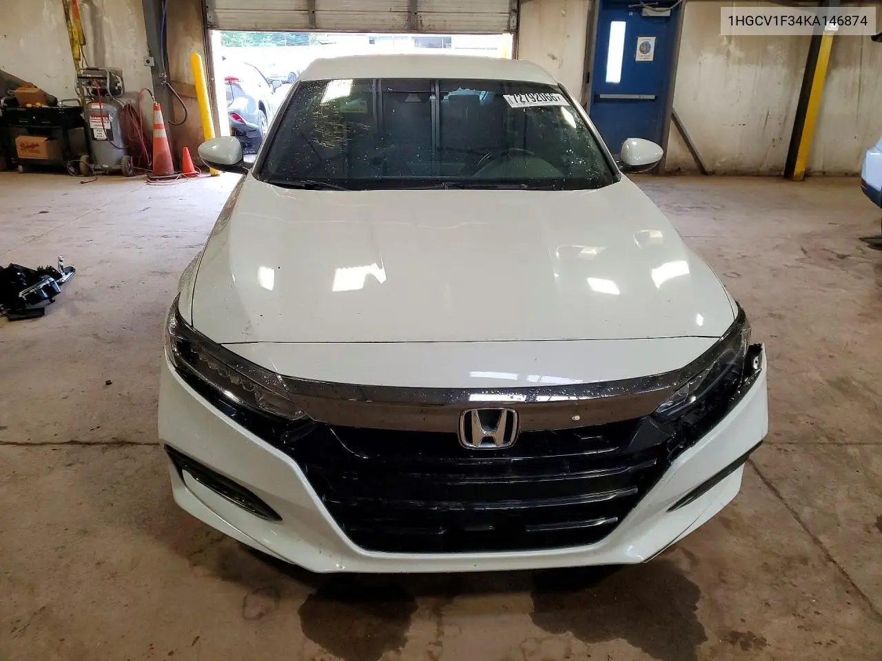 2019 HONDA ACCORD VIN 1HGCV1F34KA146874 — фото 5