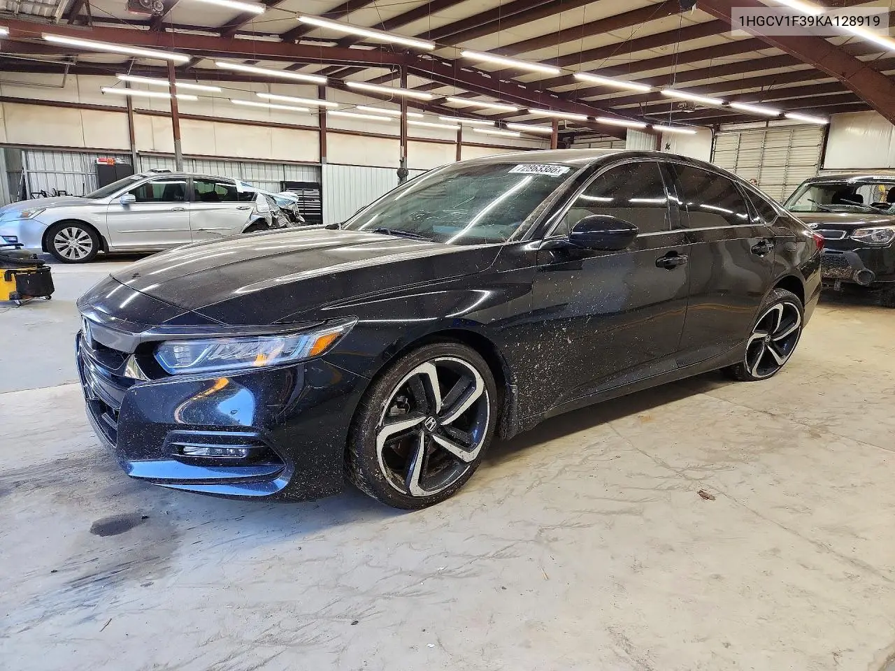 HONDA ACCORD 2019, VIN 1HGCV1F39KA128919