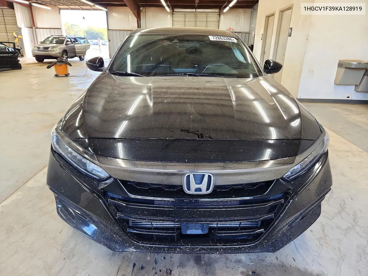 2019 HONDA ACCORD VIN 1HGCV1F39KA128919 — фото 5