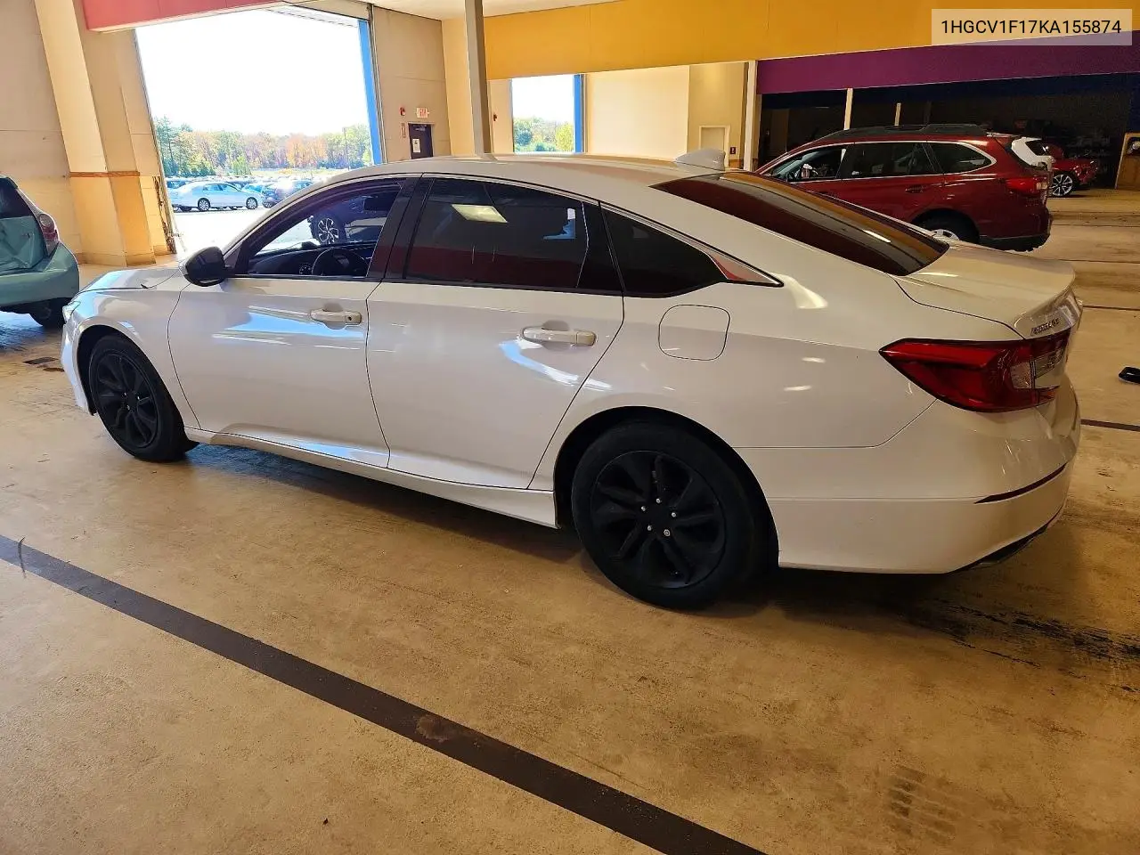 2019 HONDA ACCORD VIN 1HGCV1F17KA155874 — фото 2