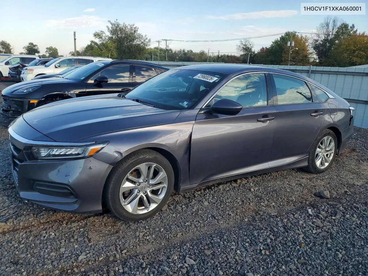 HONDA ACCORD 2019, VIN 1HGCV1F1XKA060001