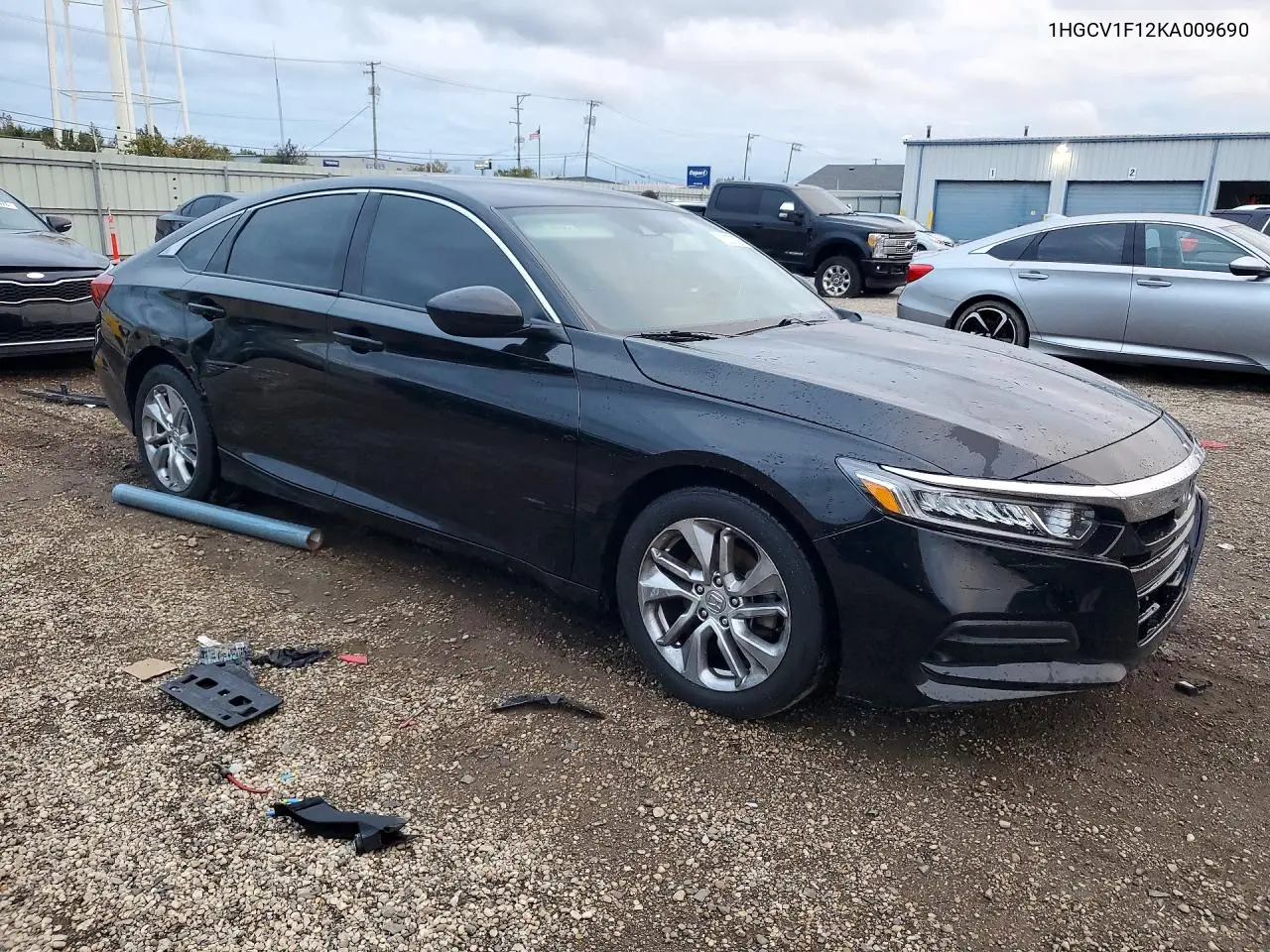 2019 HONDA ACCORD VIN 1HGCV1F12KA009690 — фото 4