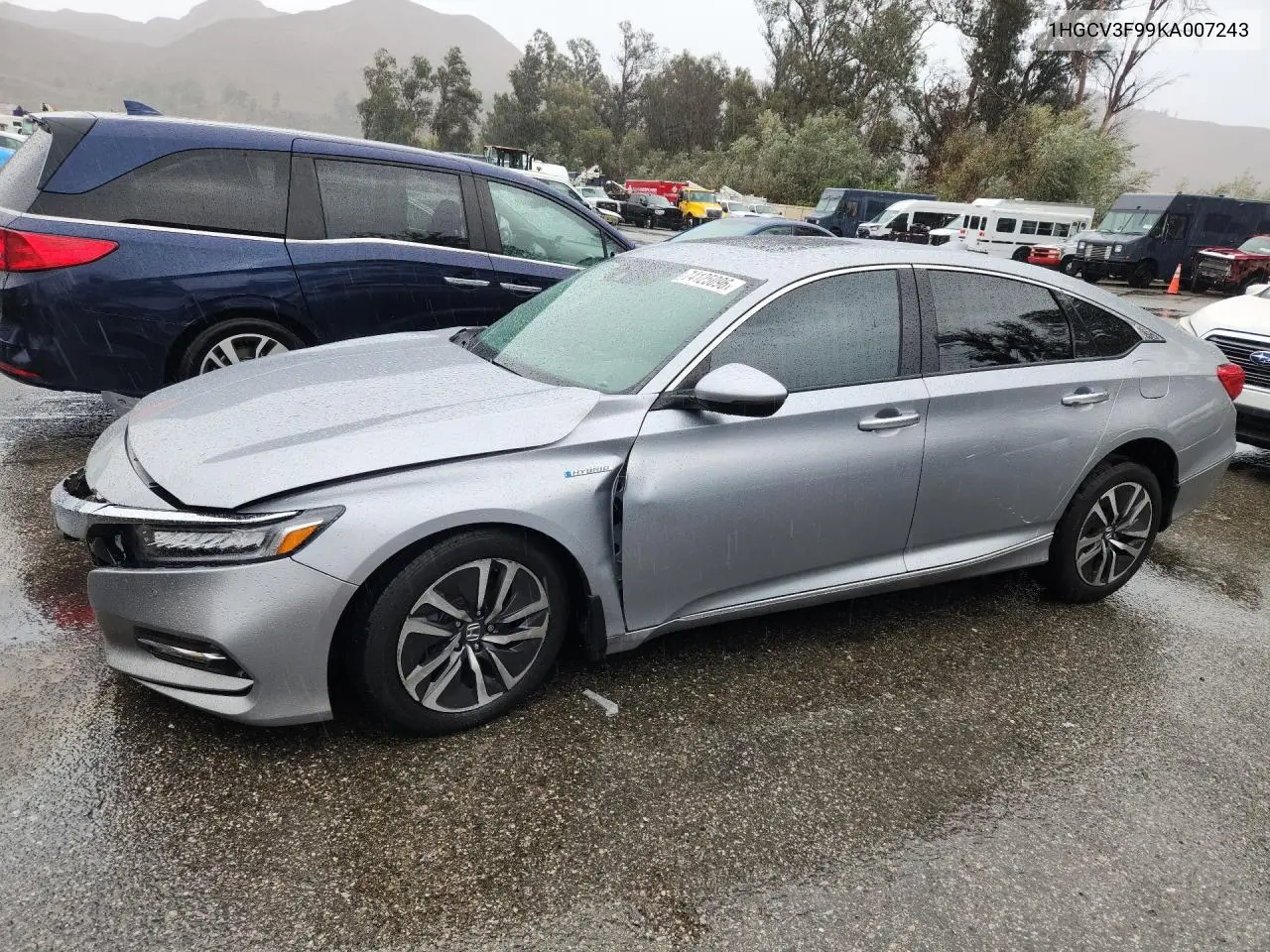 HONDA ACCORD 2019, VIN 1HGCV3F99KA007243