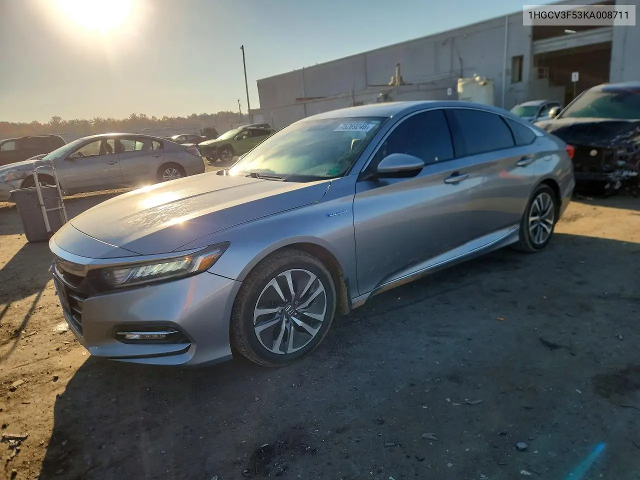 HONDA ACCORD 2019, VIN 1HGCV3F53KA008711