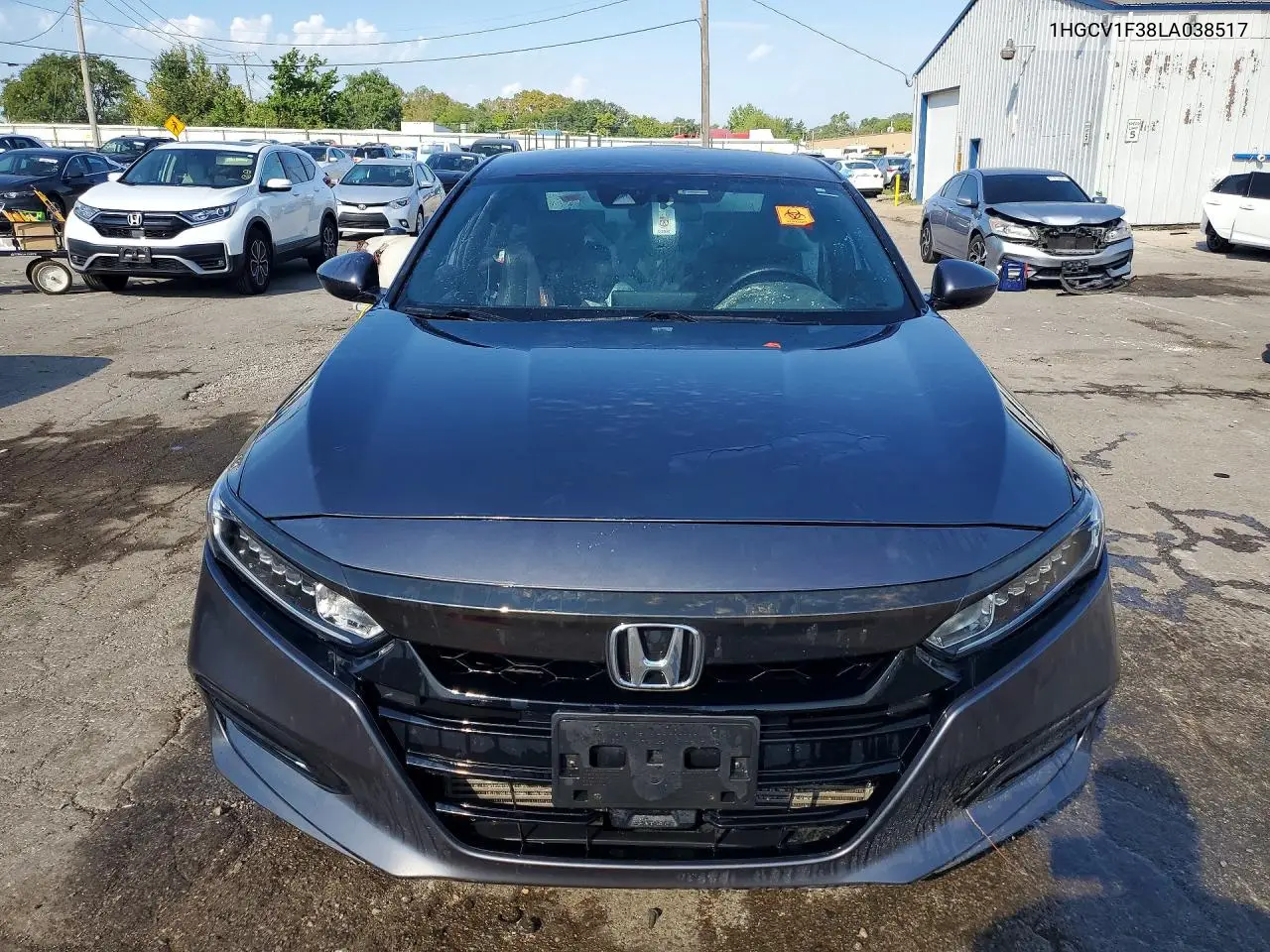 2020 HONDA ACCORD VIN 1HGCV1F38LA038517 — фото 5