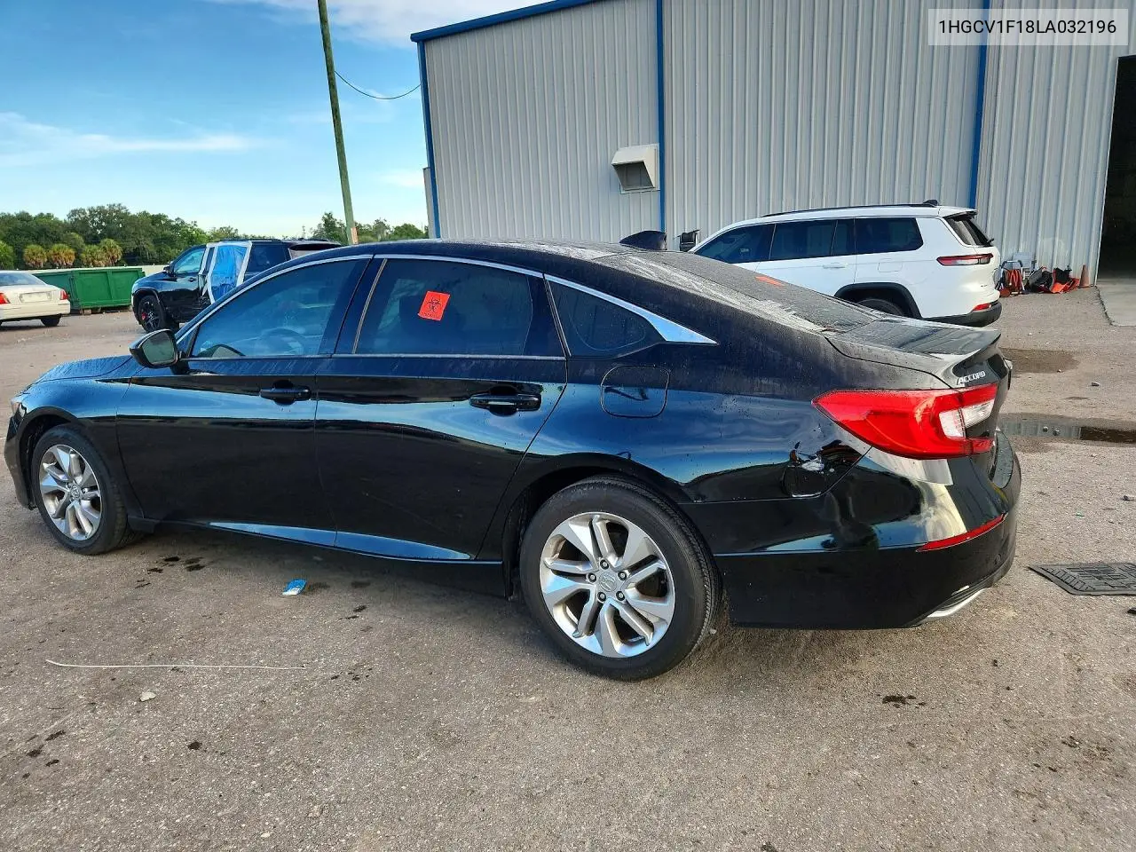 2020 HONDA ACCORD VIN 1HGCV1F18LA032196 — фото 2
