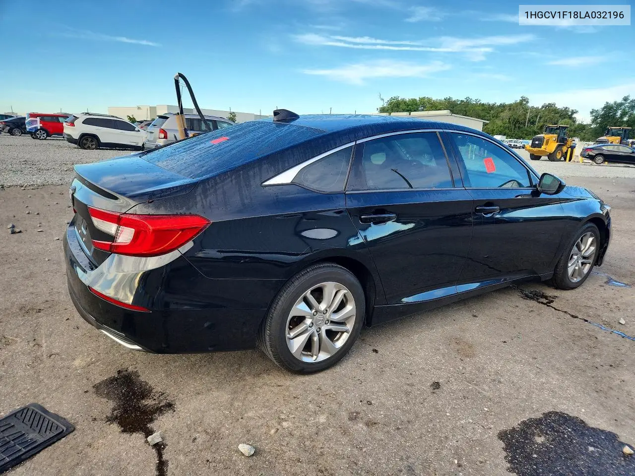 2020 HONDA ACCORD VIN 1HGCV1F18LA032196 — фото 3