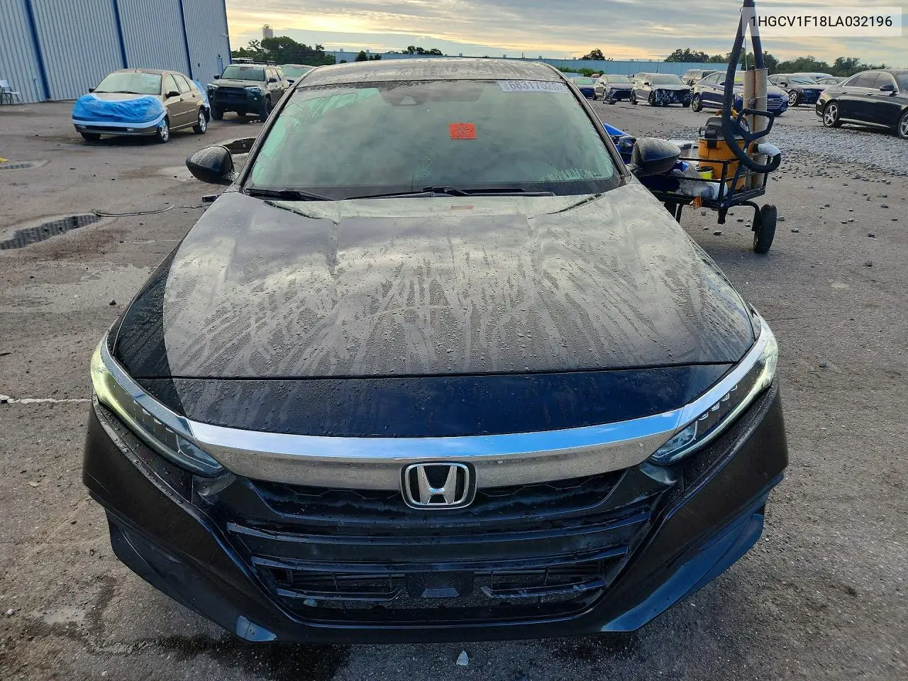 2020 HONDA ACCORD VIN 1HGCV1F18LA032196 — фото 5