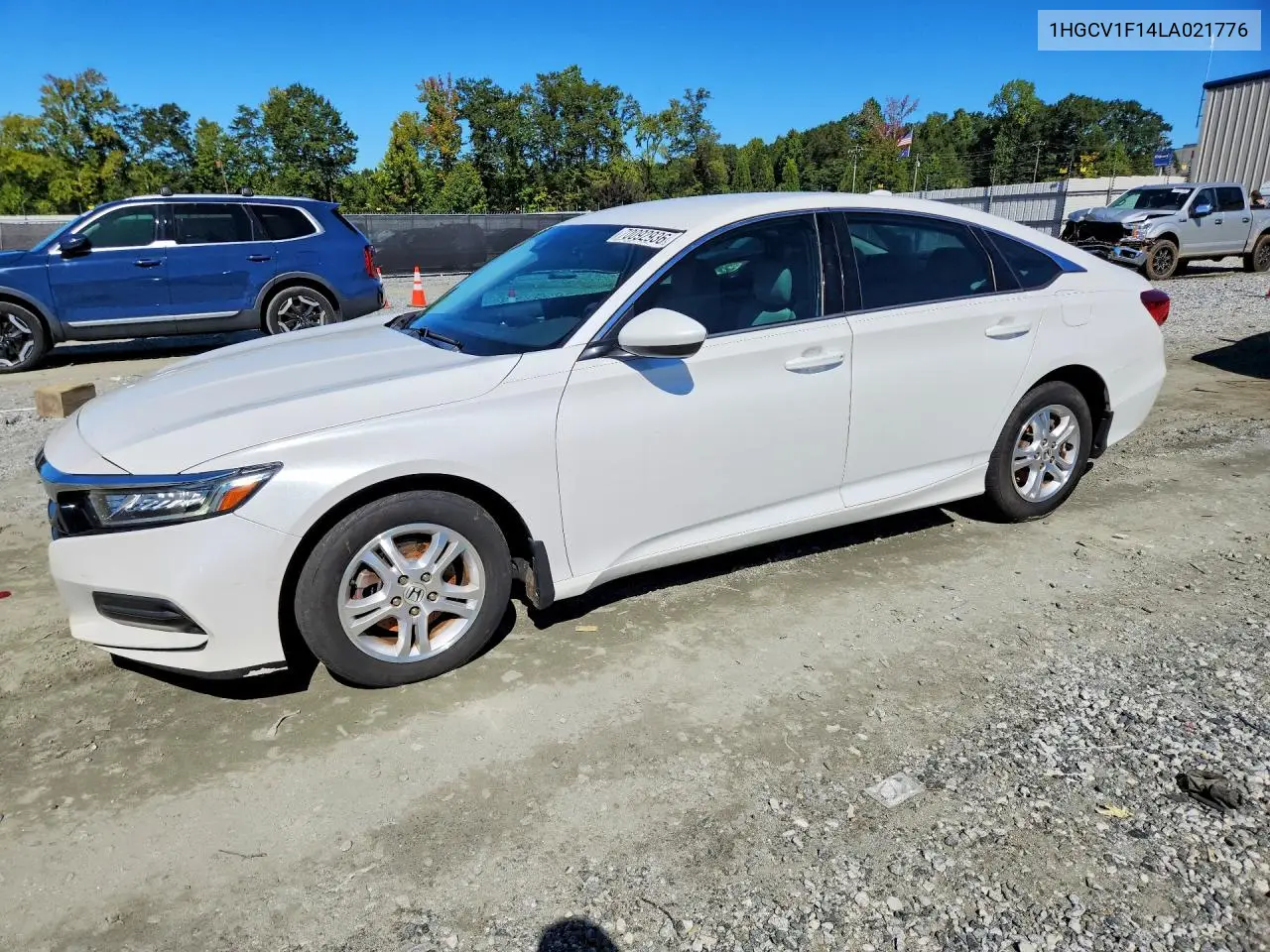 HONDA ACCORD 2020, VIN 1HGCV1F14LA021776