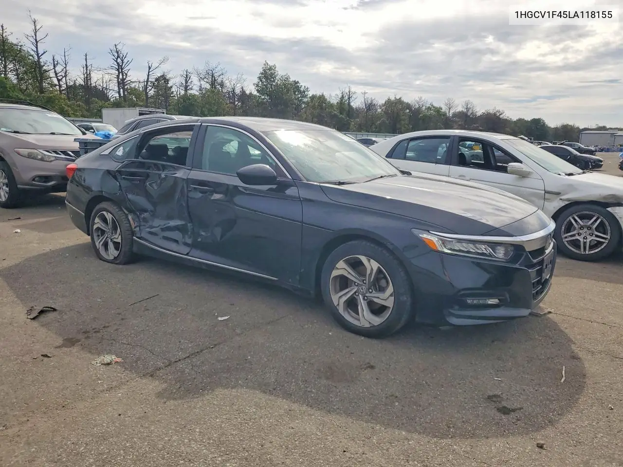 2020 HONDA ACCORD VIN 1HGCV1F45LA118155 — фото 4