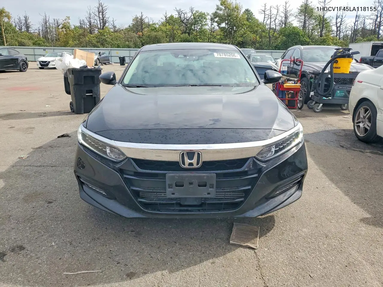 2020 HONDA ACCORD VIN 1HGCV1F45LA118155 — фото 5