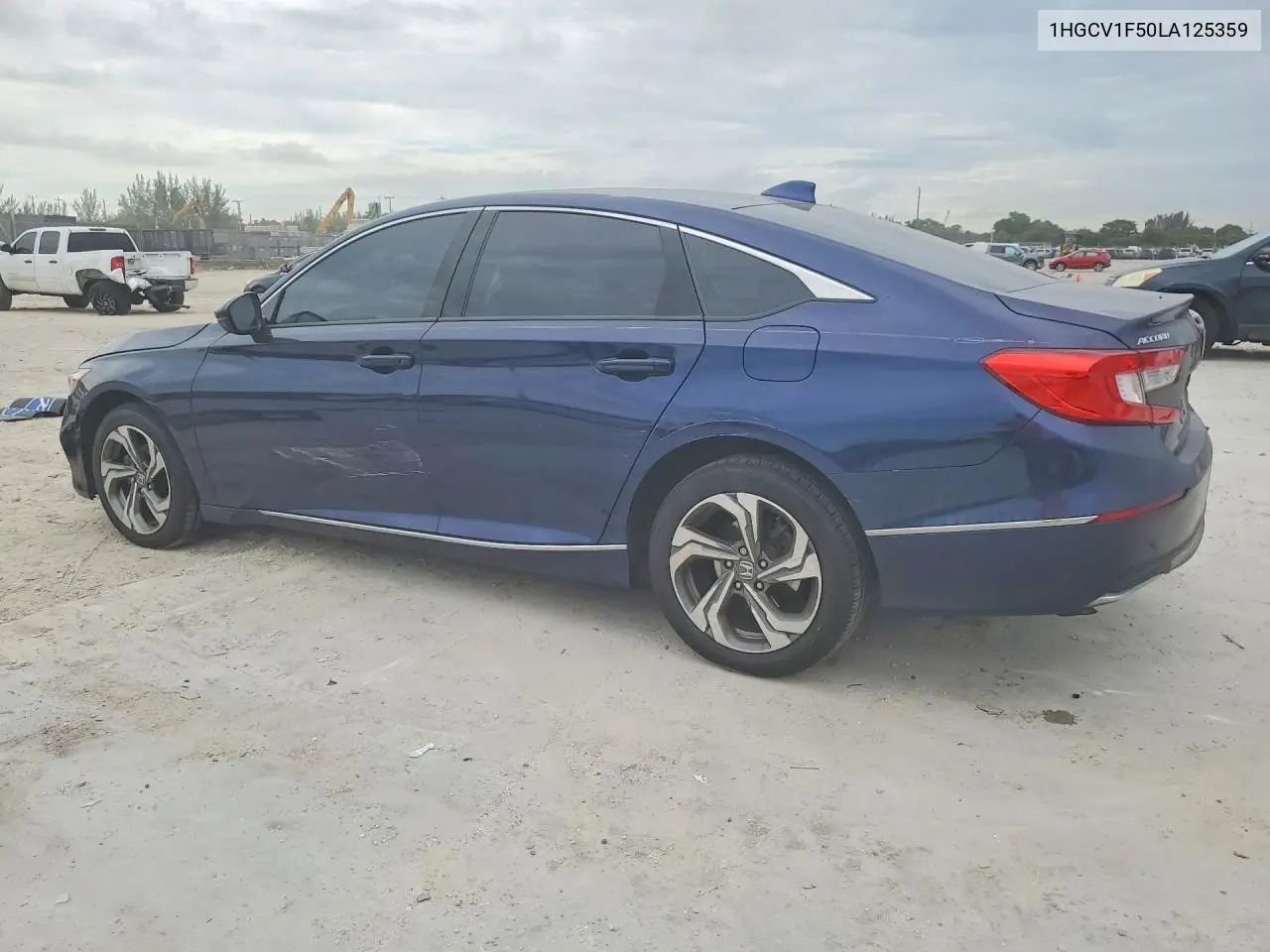 2020 HONDA ACCORD VIN 1HGCV1F50LA125359 — фото 2