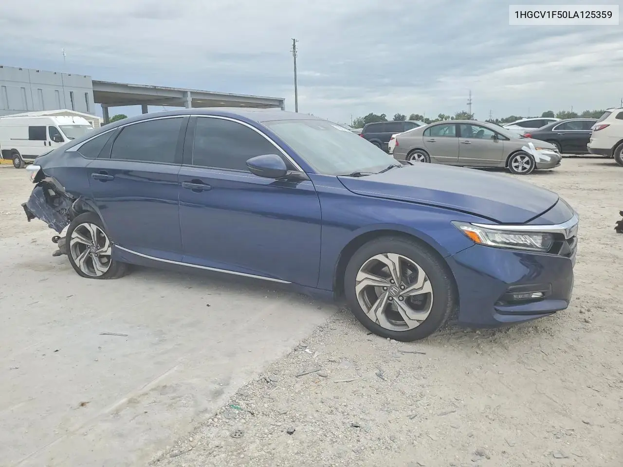 2020 HONDA ACCORD VIN 1HGCV1F50LA125359 — фото 4
