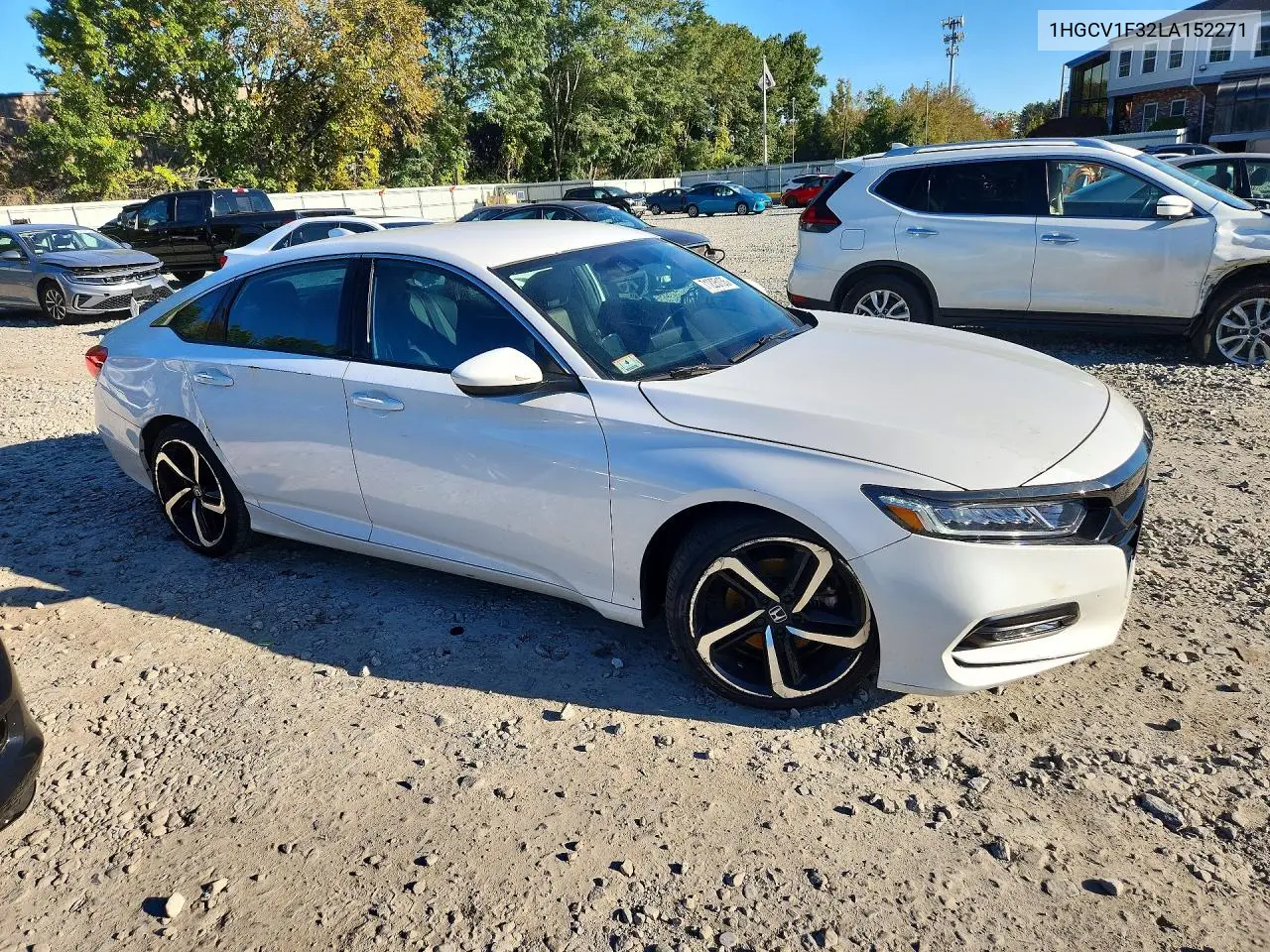 2020 HONDA ACCORD VIN 1HGCV1F32LA152271 — фото 4