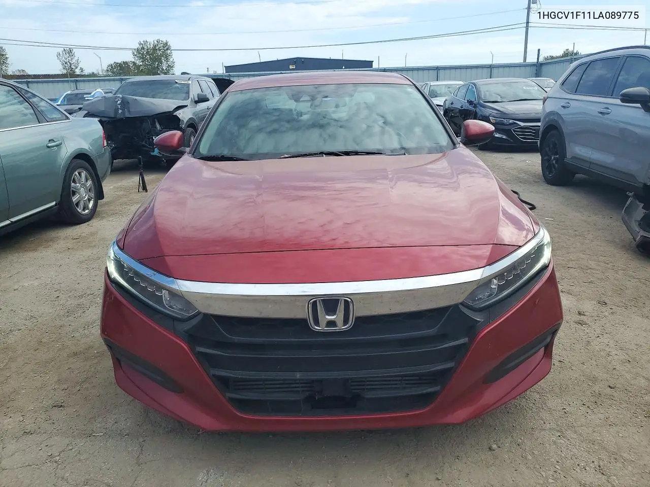 2020 HONDA ACCORD VIN 1HGCV1F11LA089775 — фото 5