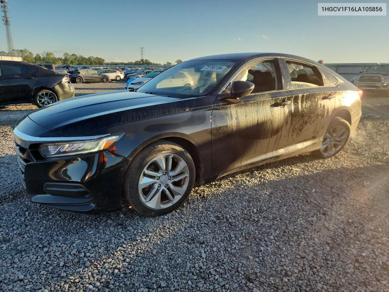 HONDA ACCORD 2020, VIN 1HGCV1F16LA105856