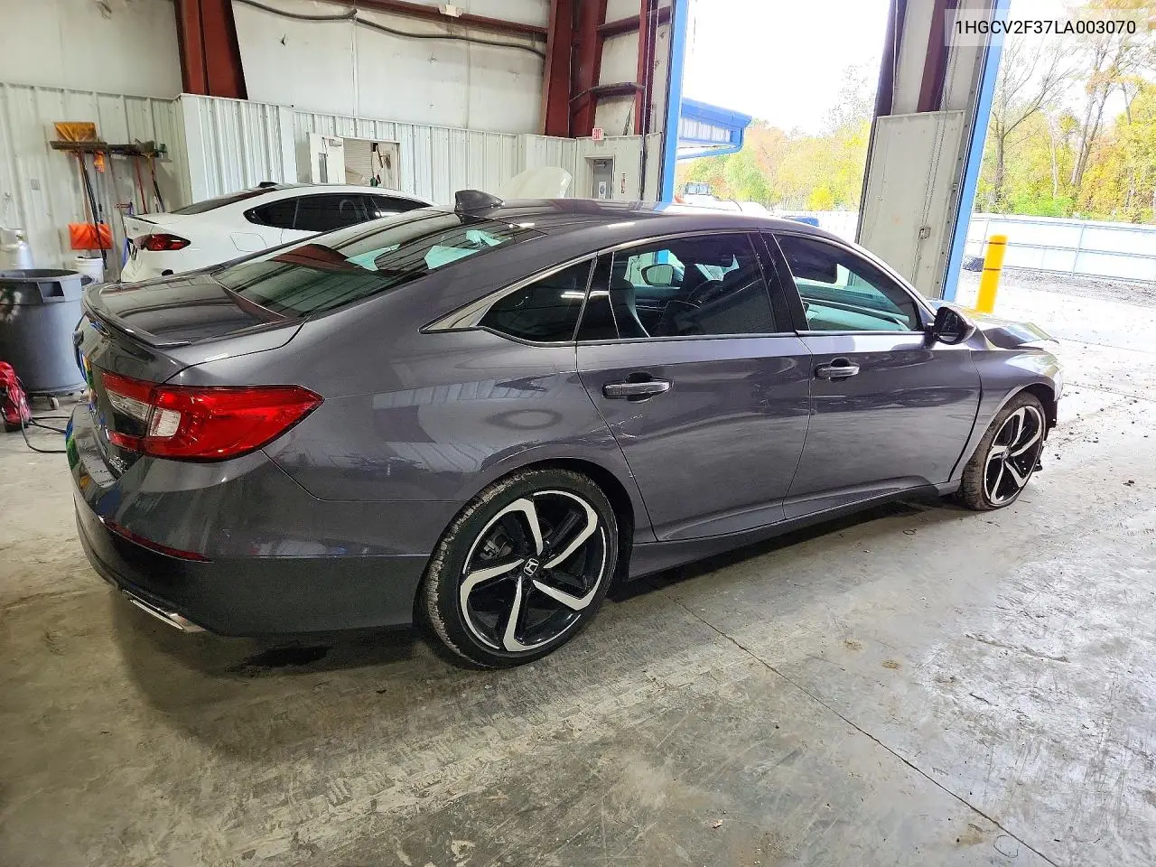 2020 HONDA ACCORD VIN 1HGCV2F37LA003070 — фото 3