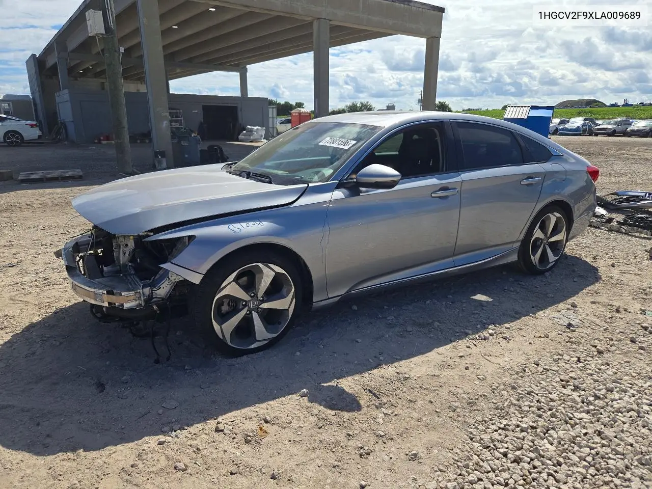 HONDA ACCORD 2020, VIN 1HGCV2F9XLA009689