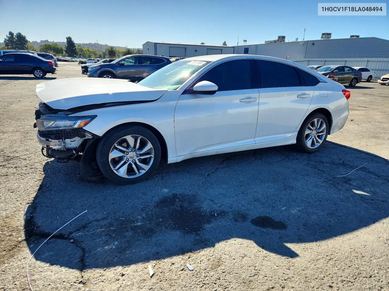 HONDA ACCORD 2020, VIN 1HGCV1F18LA048494