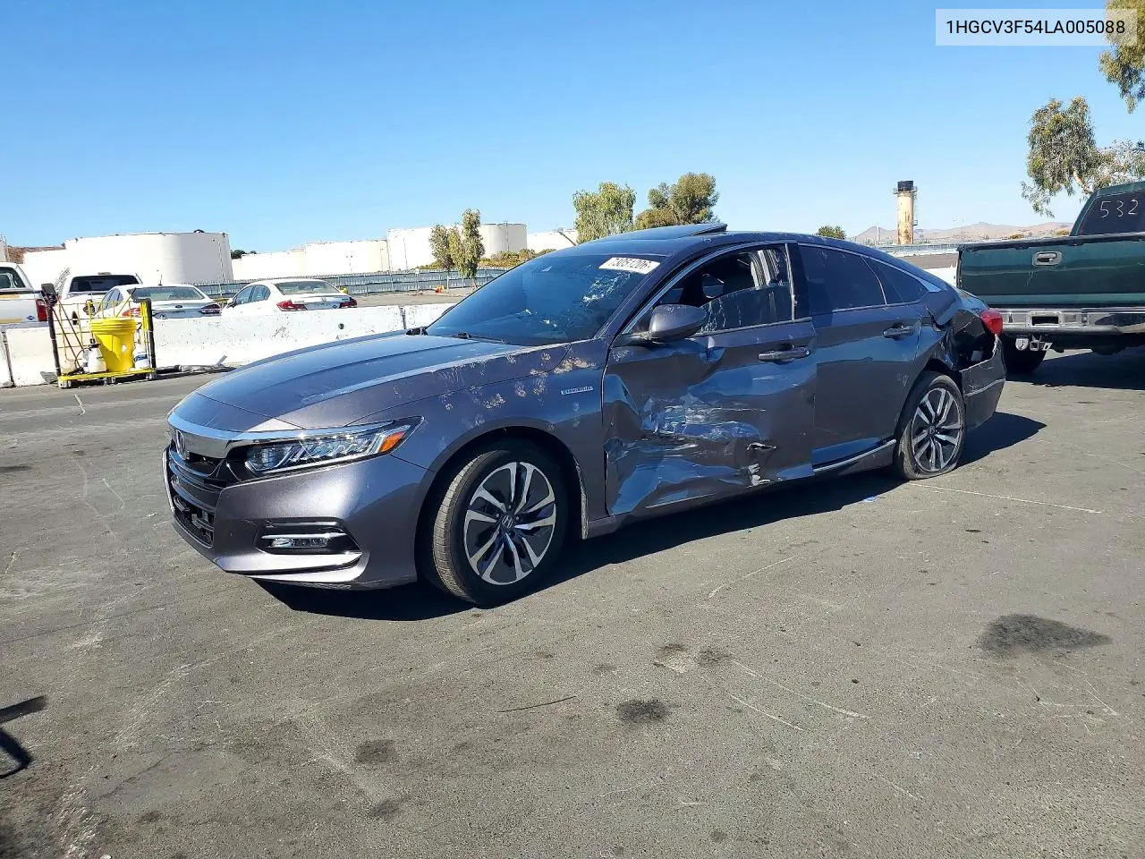 HONDA ACCORD 2020, VIN 1HGCV3F54LA005088