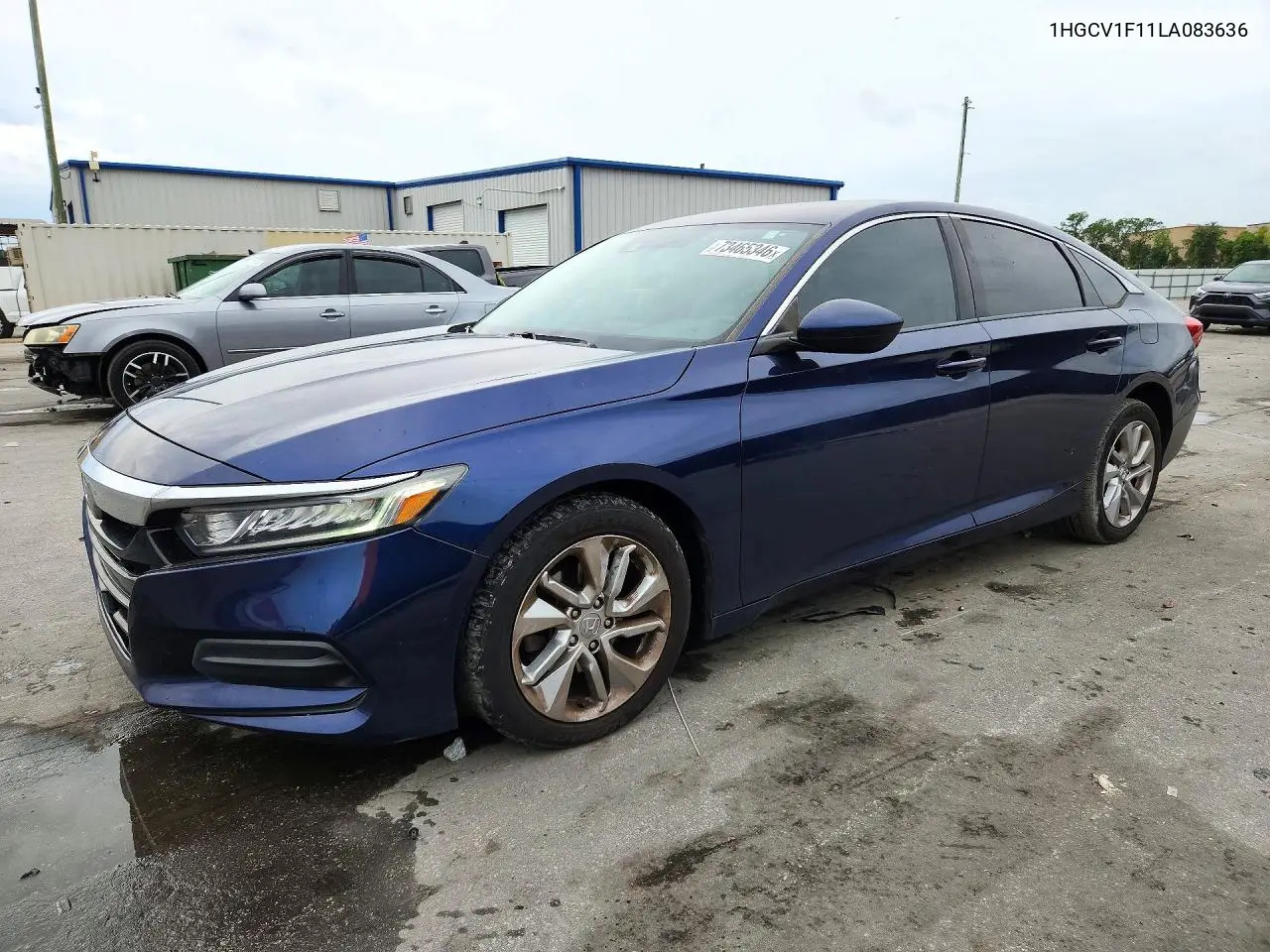 HONDA ACCORD 2020, VIN 1HGCV1F11LA083636