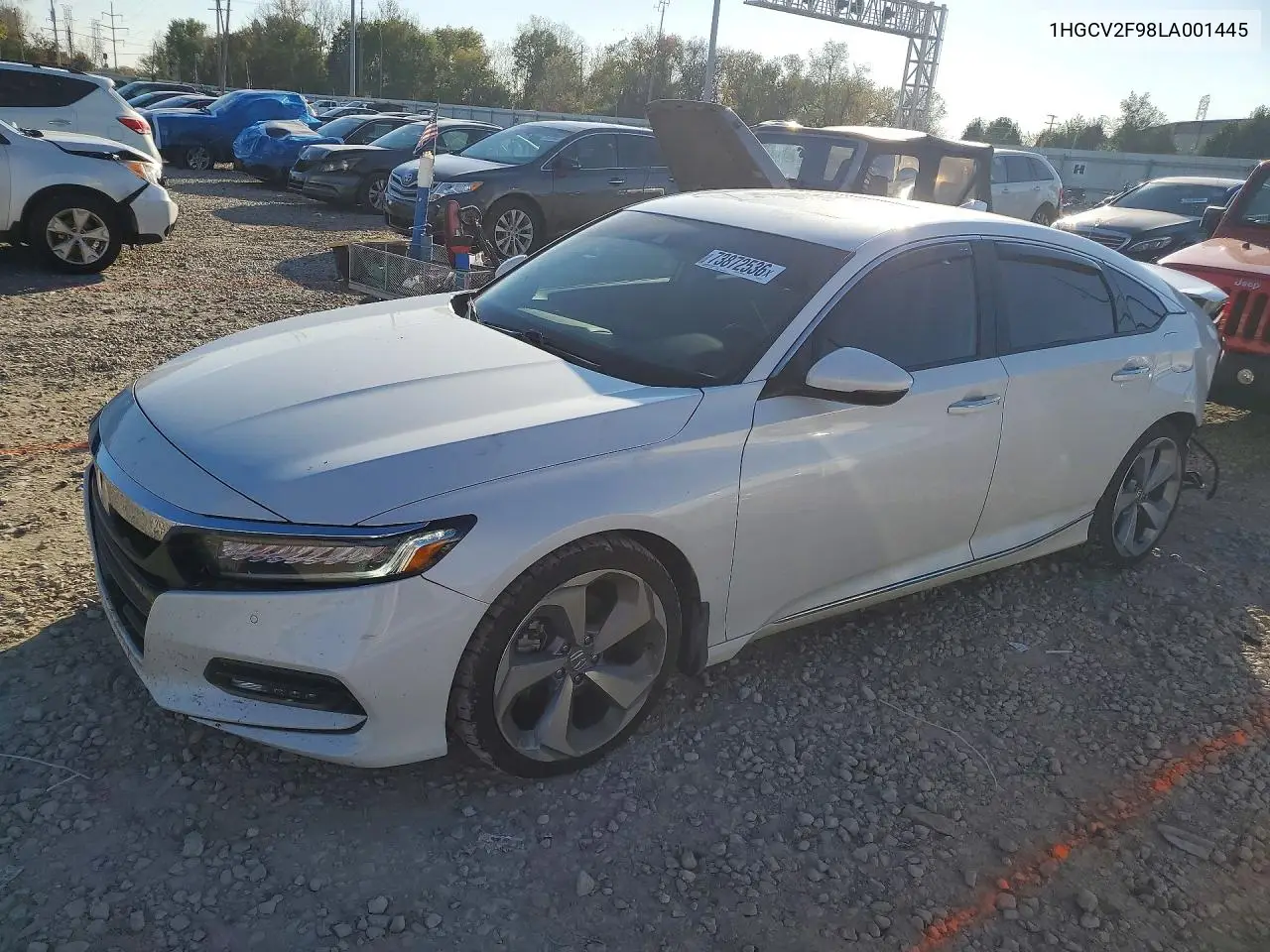 HONDA ACCORD 2020, VIN 1HGCV2F98LA001445