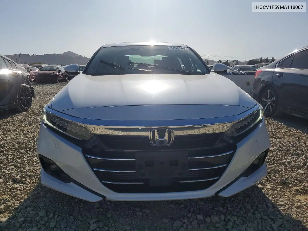 2021 HONDA ACCORD VIN 1HGCV1F59MA118007 — фото 5