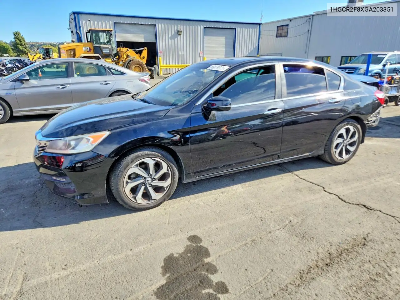 HONDA ACCORD 2021, VIN 1HGCR2F8XGA203351