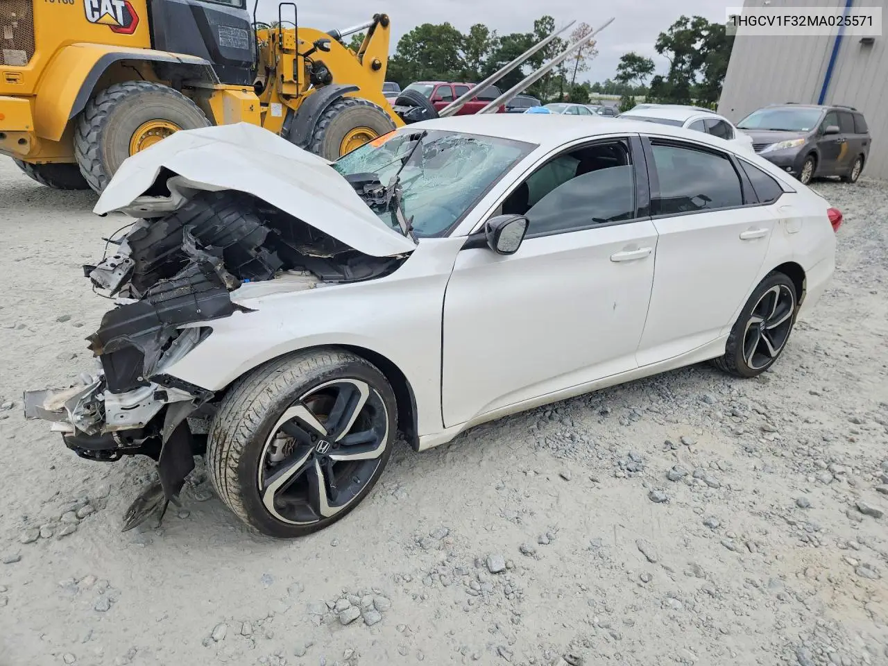HONDA ACCORD 2021, VIN 1HGCV1F32MA025571