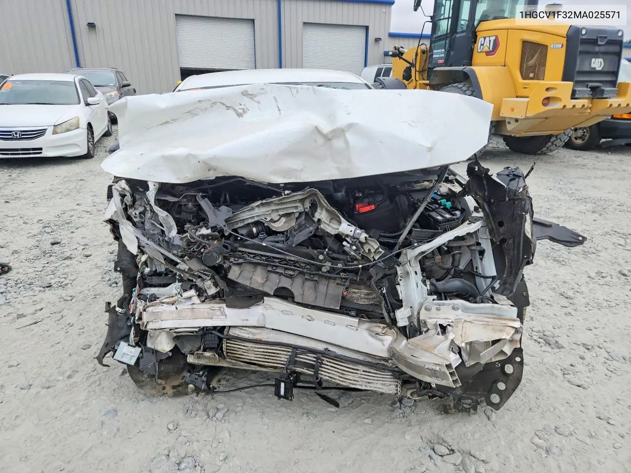 2021 HONDA ACCORD VIN 1HGCV1F32MA025571 — фото 5