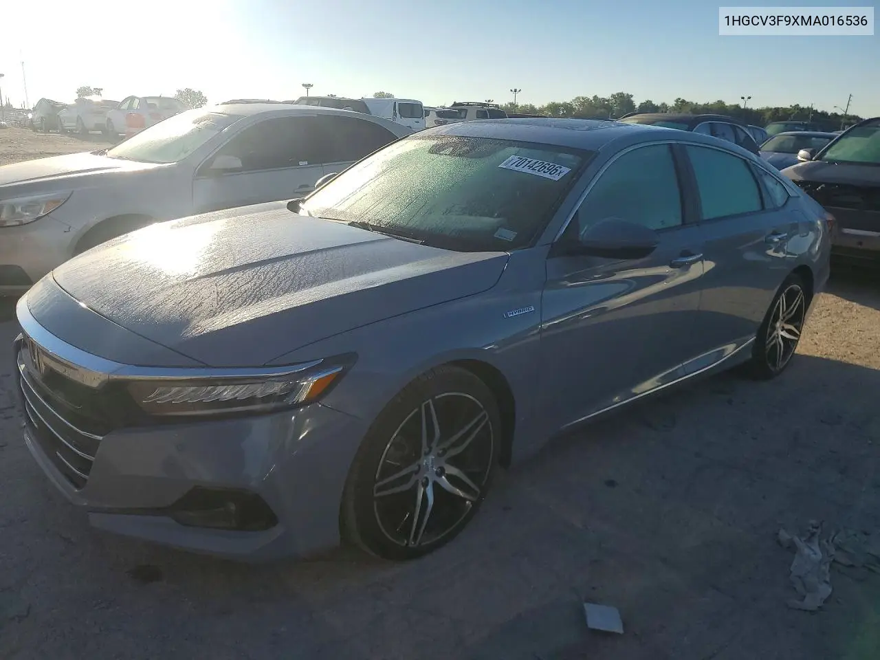 HONDA ACCORD 2021, VIN 1HGCV3F9XMA016536