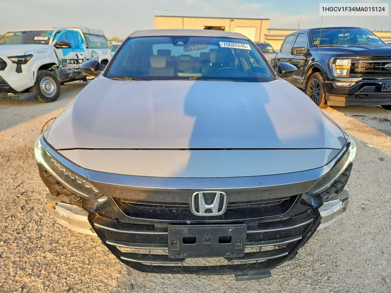 2021 HONDA ACCORD VIN 1HGCV1F34MA015124 — фото 5