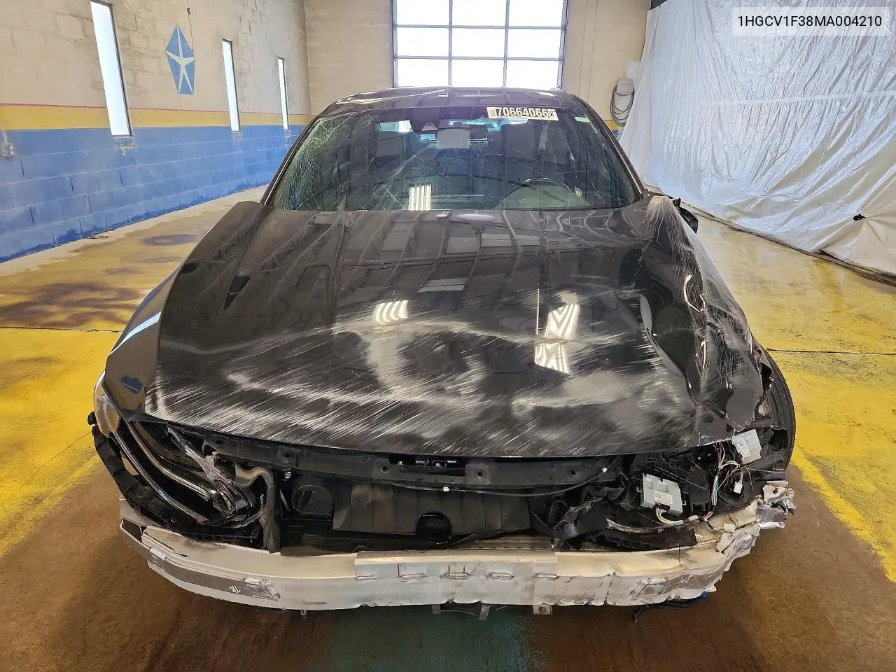 2021 HONDA ACCORD VIN 1HGCV1F38MA004210 — фото 5